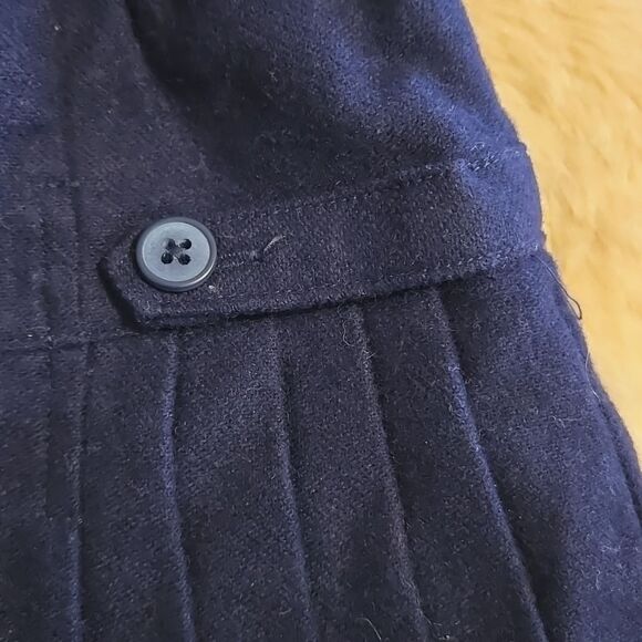 JANIE AND JACK NAVY BLUE WOOL FULLY LINED SKIRT, SIZE 12-18 MONTHS, NWOT - Picture 7 of 8